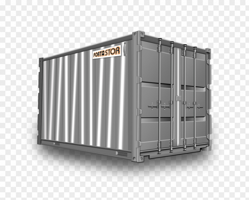 Container Shipping Intermodal Freight Transport Porta-Stor PNG