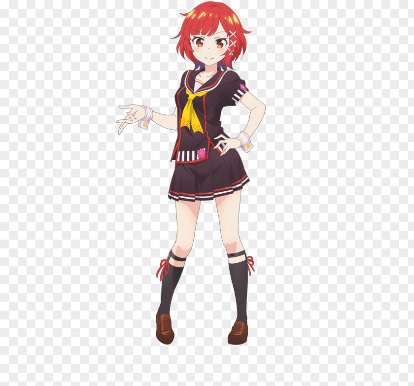 Cosplay Onsen Musume Arima Costume School Uniform PNG