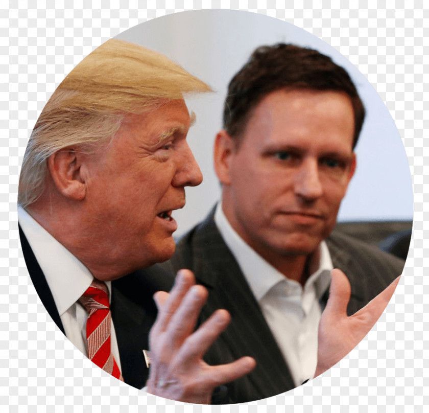 Donald Trump Peter Thiel Tower Silicon Valley Apple PNG