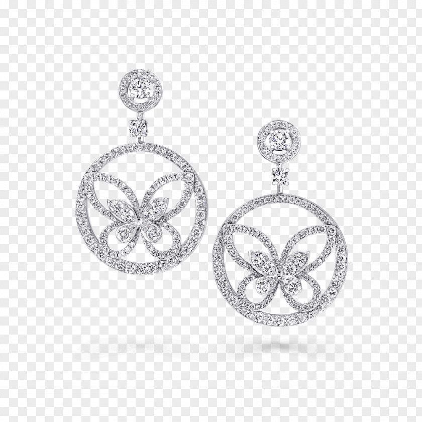 Earrings Locket Earring Graff Diamonds Jewellery PNG