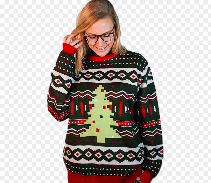 Ugly Hoodie Christmas Jumper Sweater Tree PNG