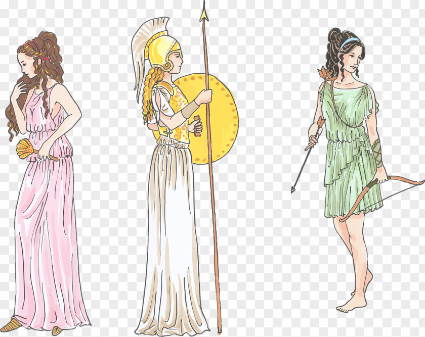 Venus Artemis Hera Apollo Goddess PNG