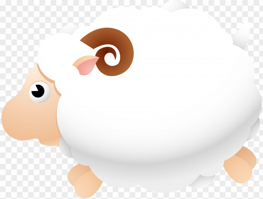 Cartoon Sheep Cattle PNG