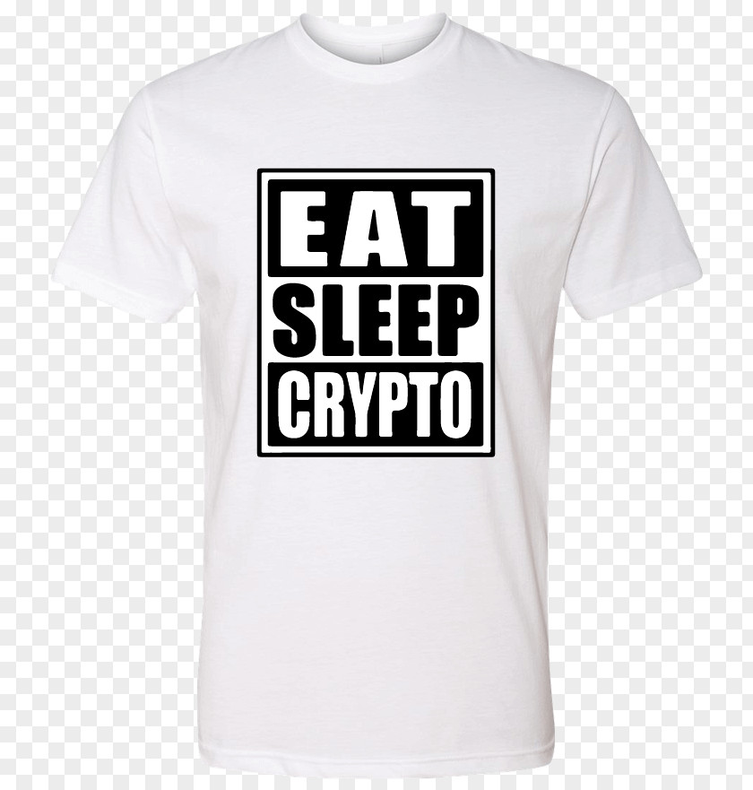 Eat Sleep T-shirt Cryptocurrency Crop Top Hoodie PNG