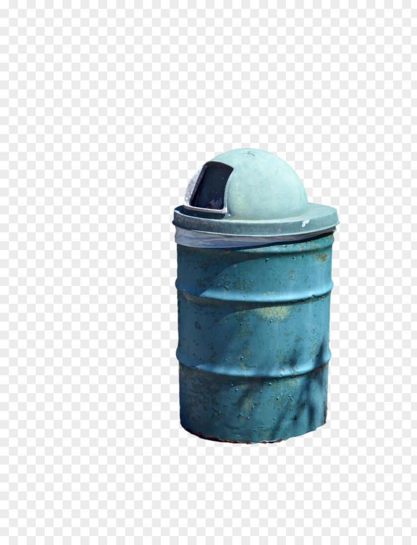 Garbage Turquoise Teal Plastic PNG