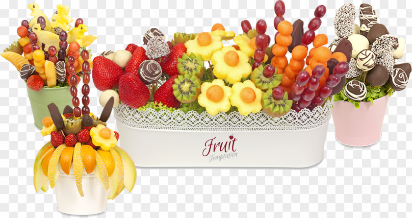 Gift Floral Design Flower Bouquet Food Baskets Fruit PNG