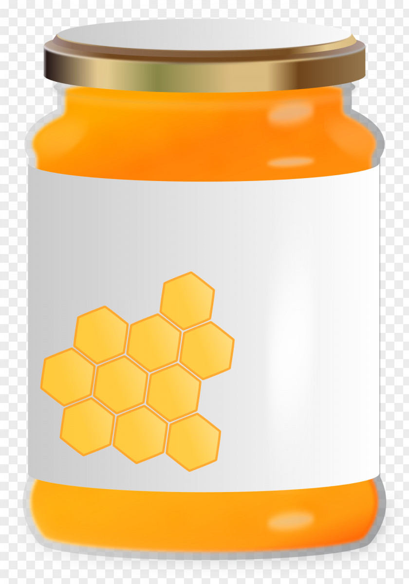 Honey Vector Yellow Orange PNG