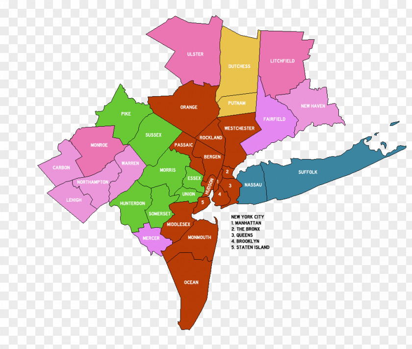 New York City Jersey Newark Metropolitan Area Statistical PNG