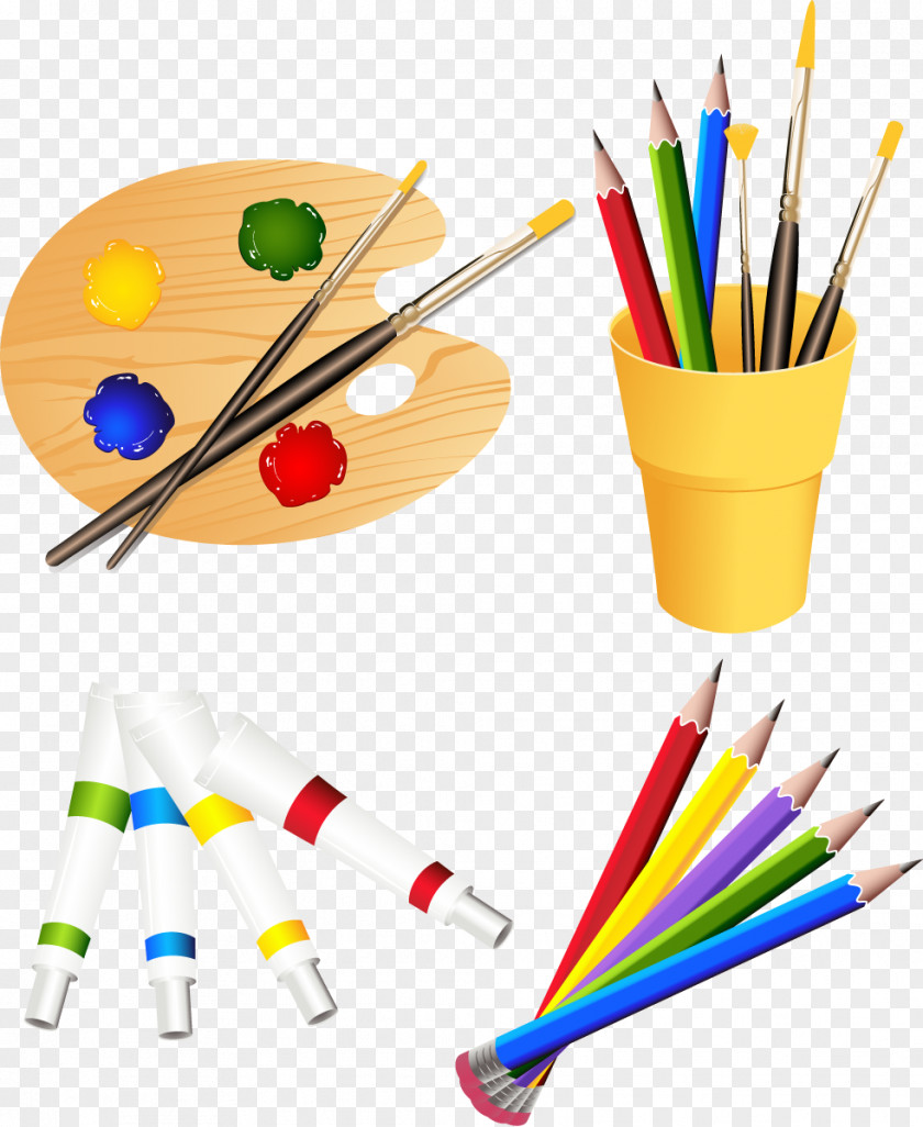 Painting Palette Artist PNG