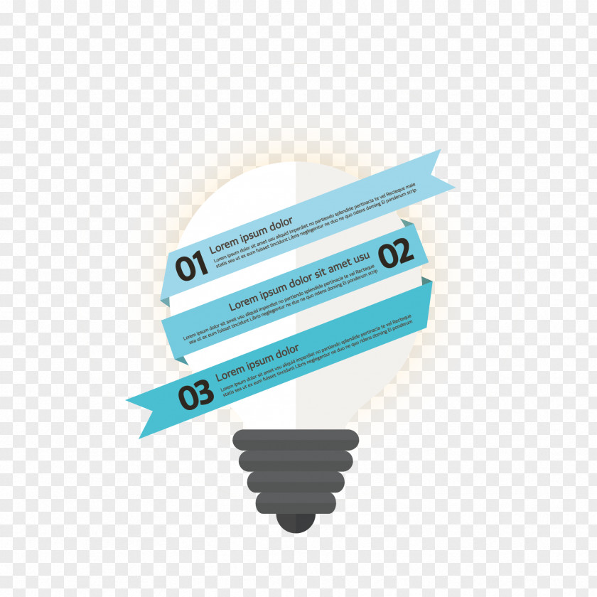 Vector Bulb Digital Classification Chart Incandescent Light PNG