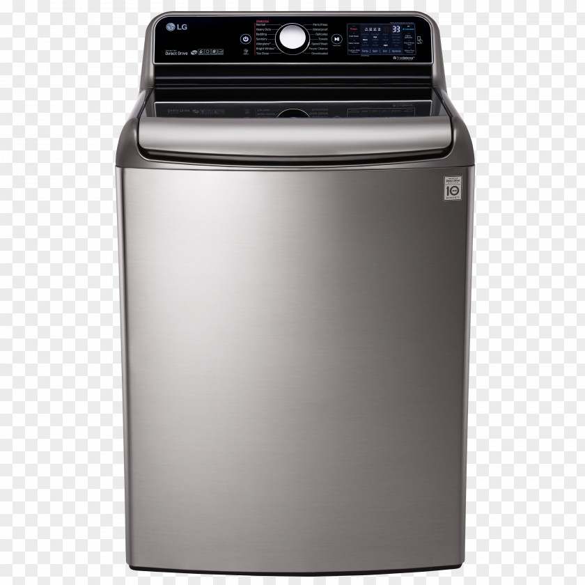 Washing Machine Top Machines LG WT7700H Electronics Laundry Haier HWT10MW1 PNG