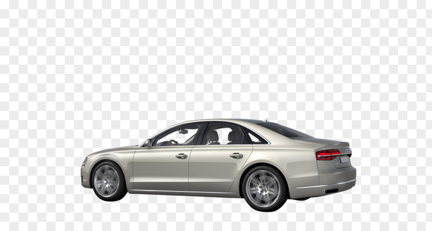 Audi A8 Mid-size Car Full-size PNG