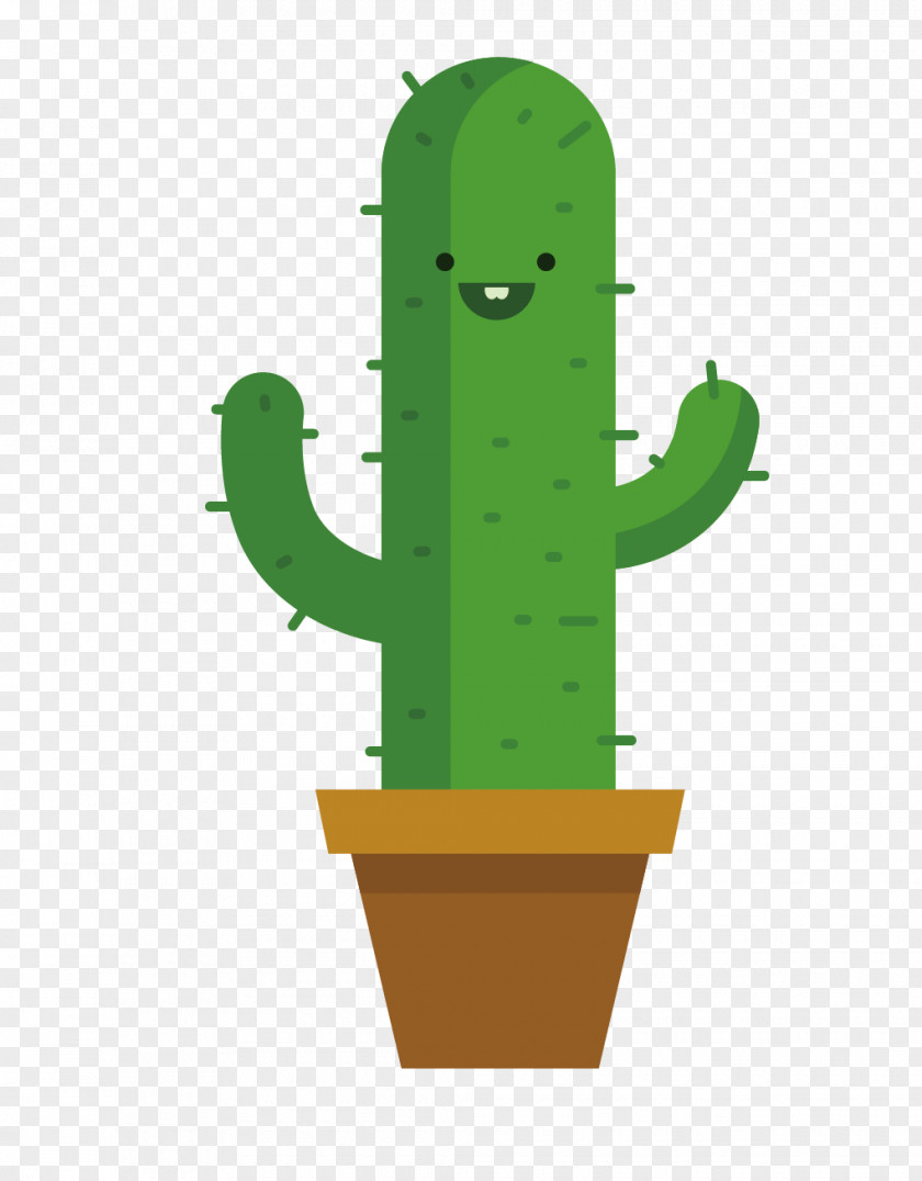 Cactus Plant Cactaceae Euclidean Vector Drawing PNG