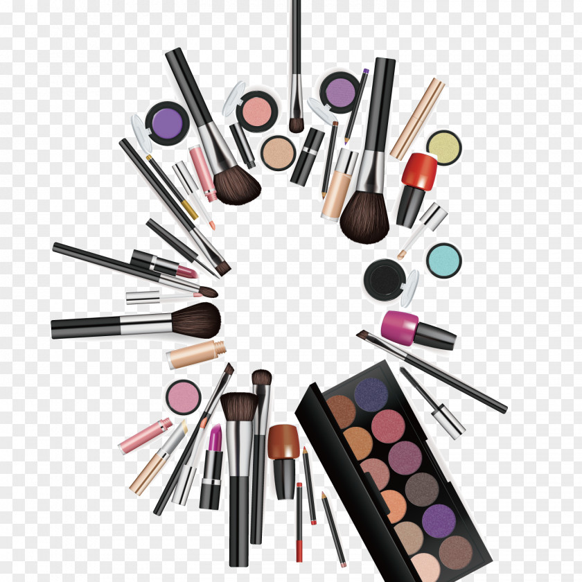 Makeup, New Posters, Background Cosmetics Makeup Brush Make-up PNG