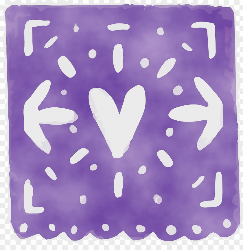 Pattern Purple Heart PNG