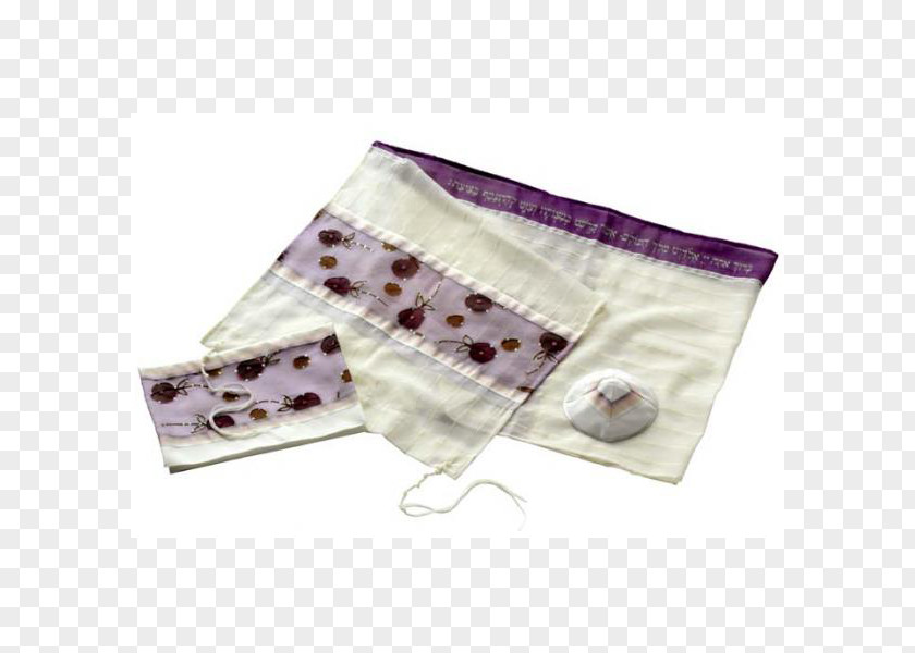 Purple Atarah Tallit Material PNG