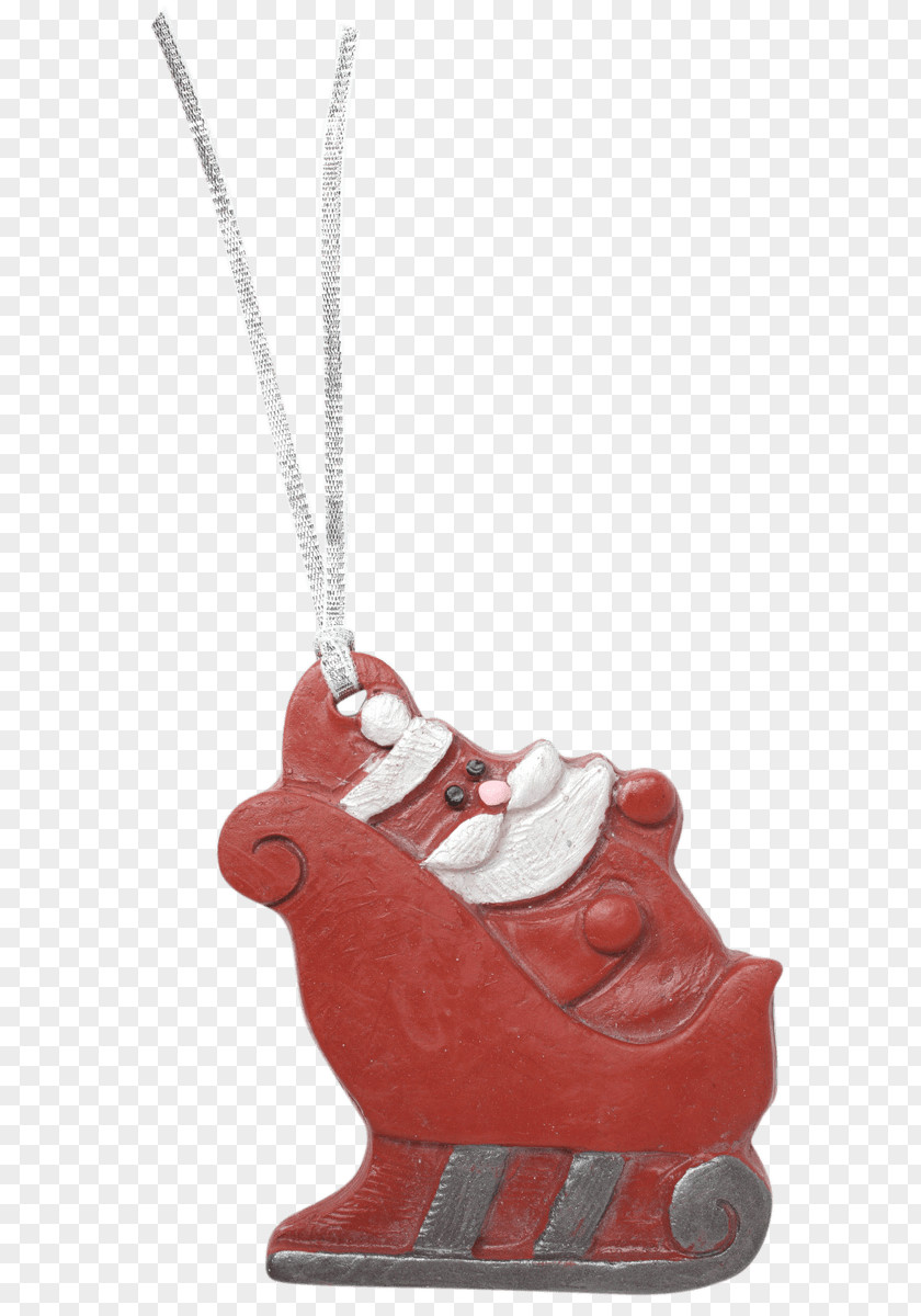 Santa Rides On The Elk Christmas Ornament Shoe Day PNG