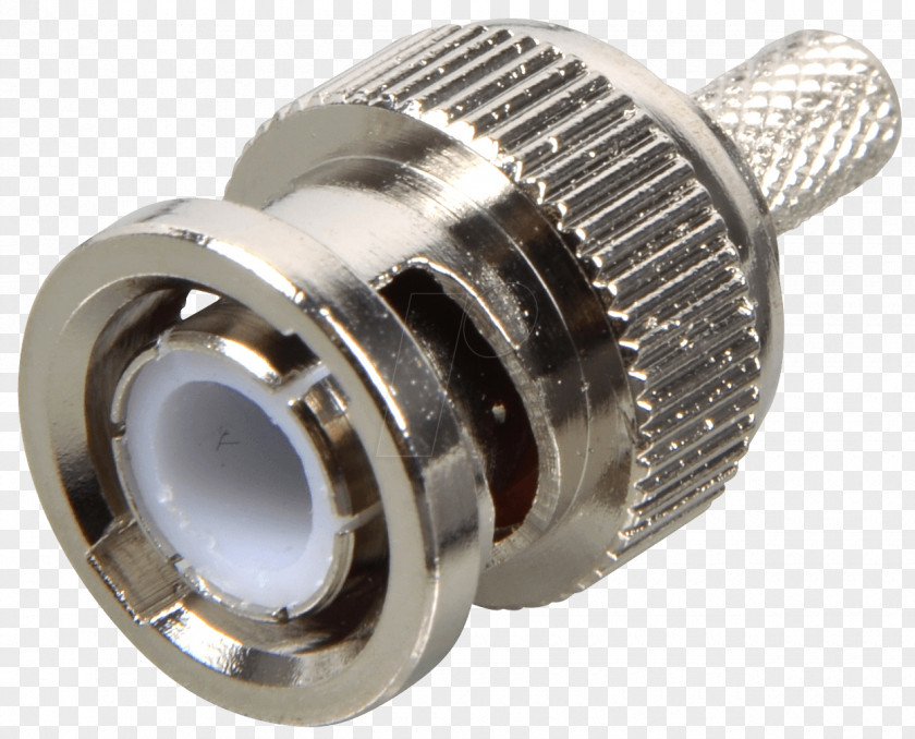 Bbu BNC Connector RG-58 Crimp Electrical Ohm PNG