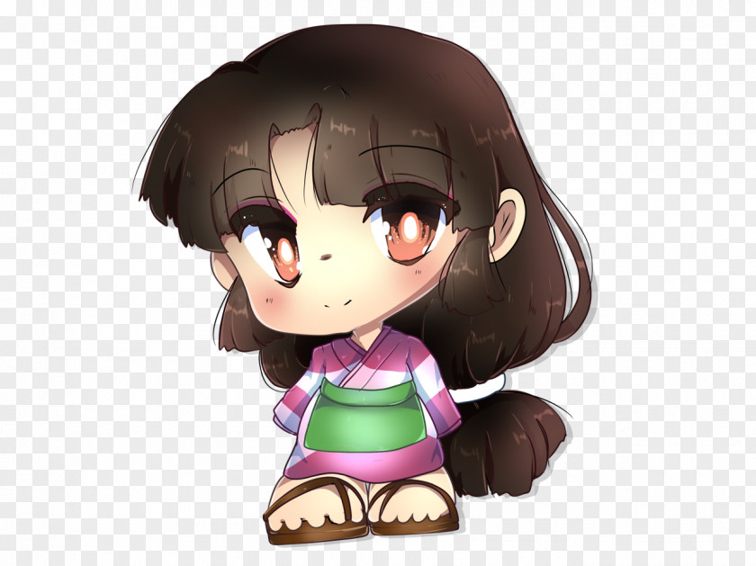 Brown Hair Figurine Cartoon PNG