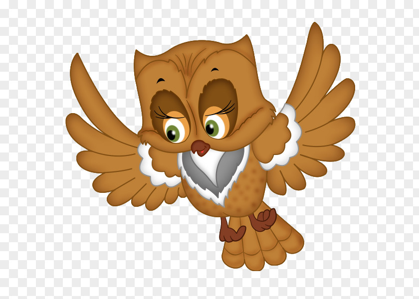 Cartoon Owl Flight Airplane Bird Clip Art PNG