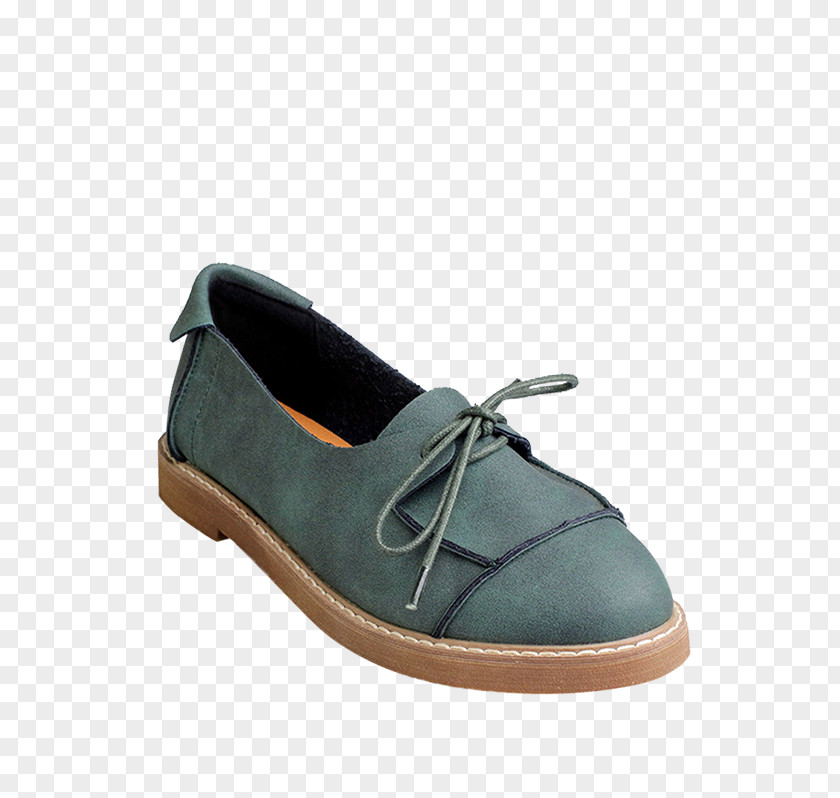 Flat Feet Slip-on Shoe Ballet Suede Toe PNG