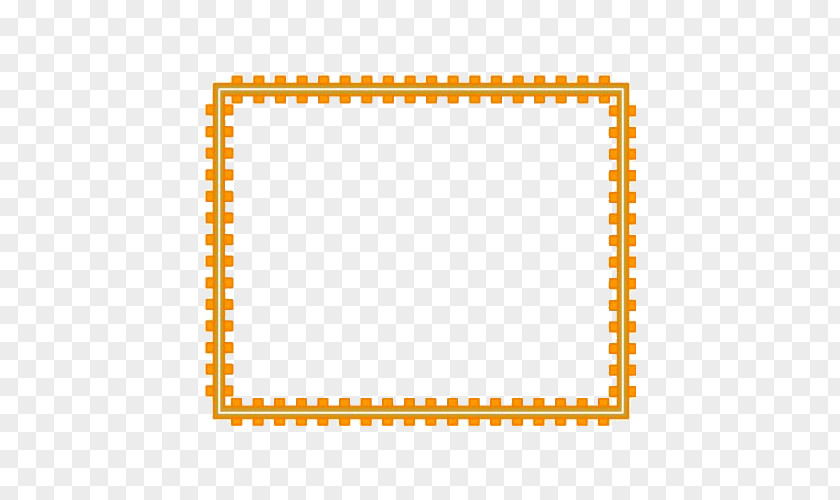 Orange Frame Icon PNG