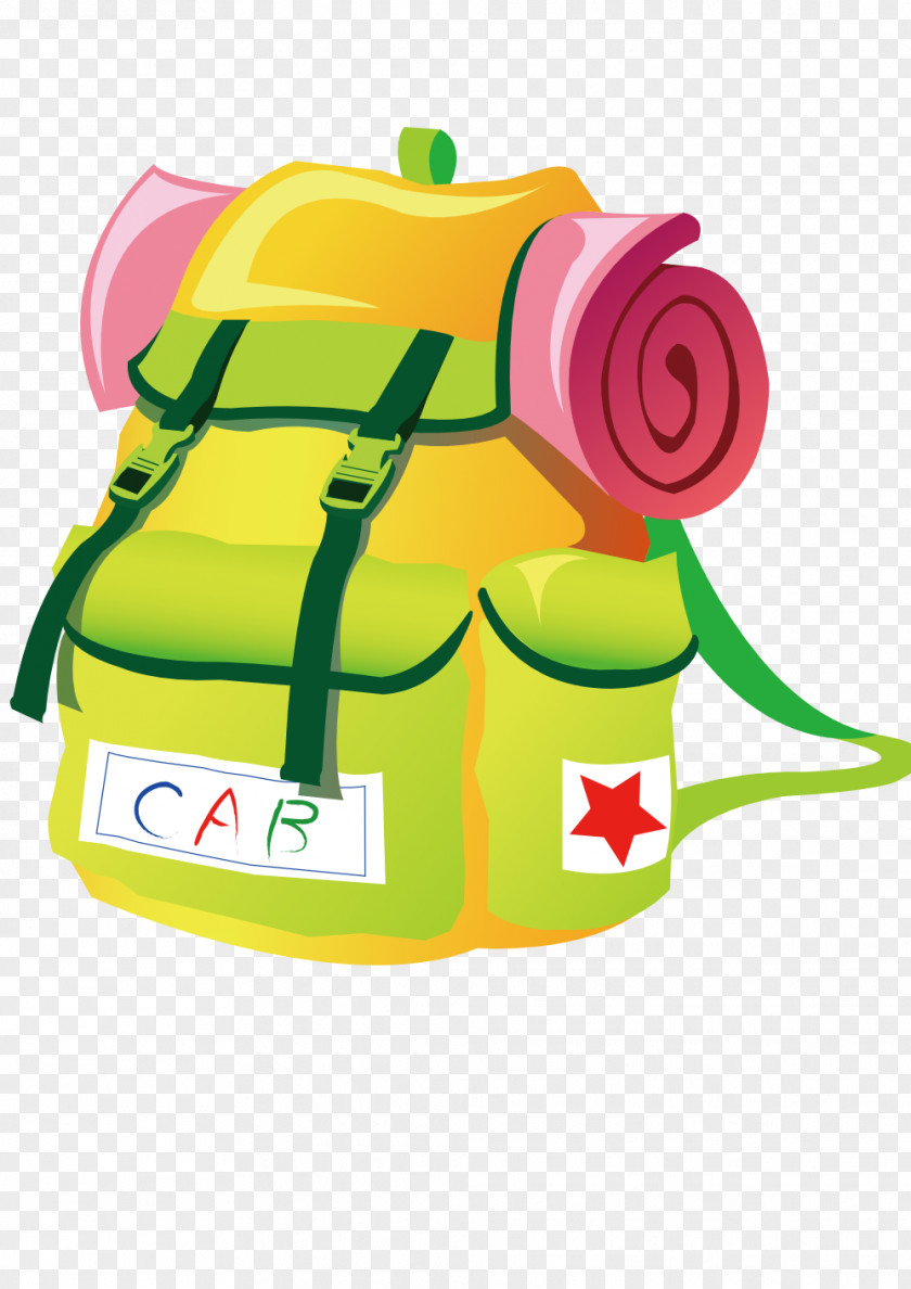 Travel Backpack Clip Art PNG