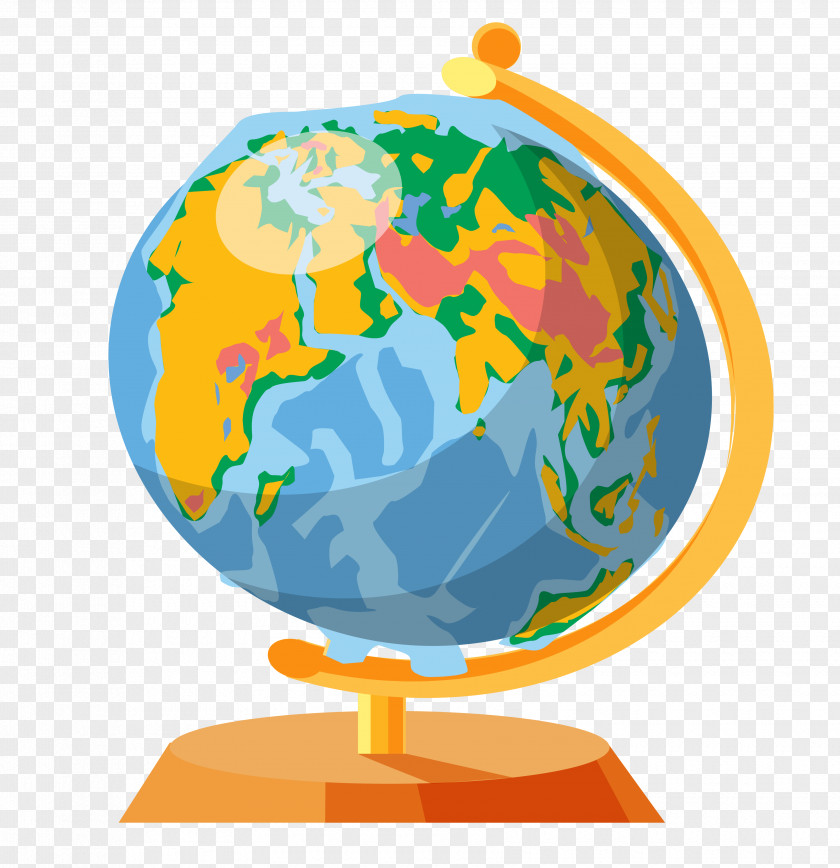 Vector Globe Illustration PNG