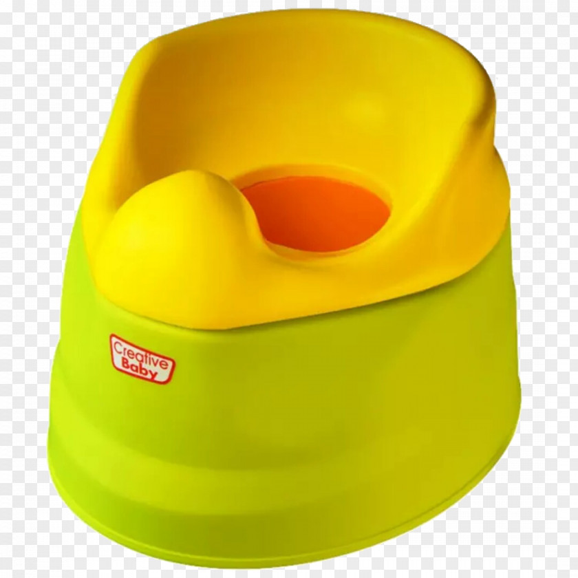 Yellow Green Toilet Chair Plastic PNG
