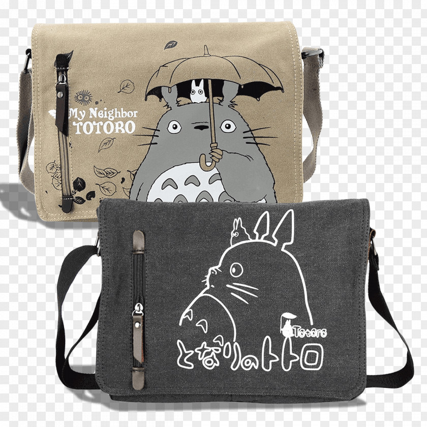 Ghibli Museum My Neighbor Totoro Book Messenger Bags Anime Canvas PNG Canvas, clipart PNG