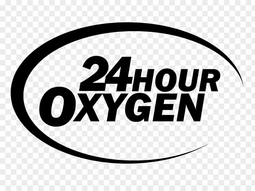 Oxygen 24 Hour Logo Therapy Brand PNG