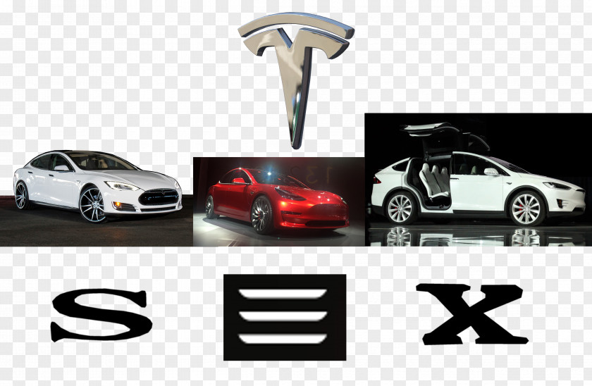Tesla Car Model 3 S Motors PNG