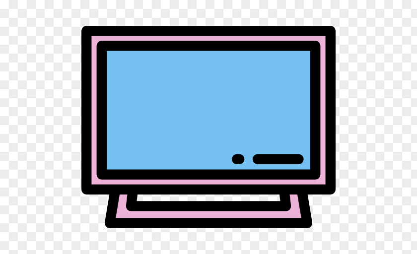TV Television Set Computer Monitor Icon PNG
