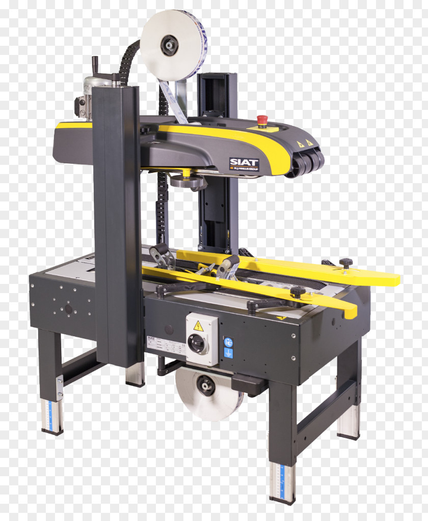 Wrapper Box Packaging And Labeling Case Sealer Carton Machine PNG