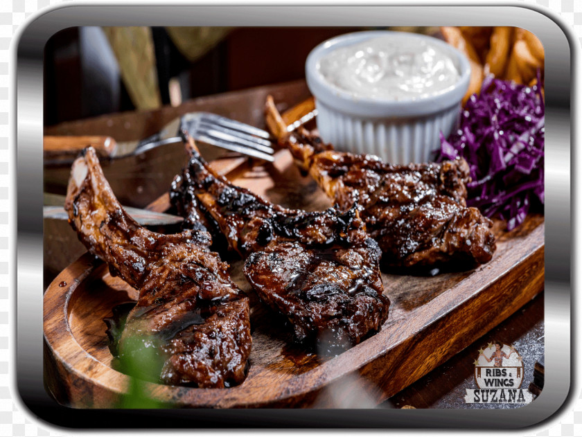Barbecue Short Ribs Meat Chop PNG