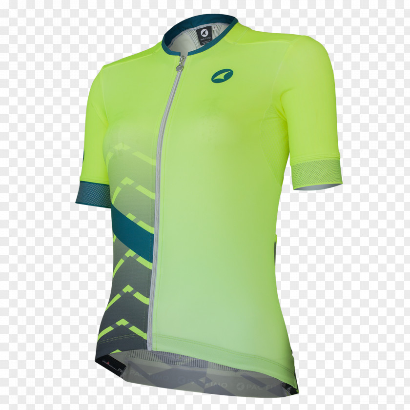 Cyclist Front Sports Fan Jersey T-shirt Sleeve Tennis Polo Green PNG