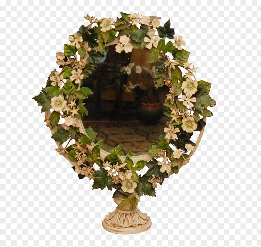 Design Wreath Floral PNG