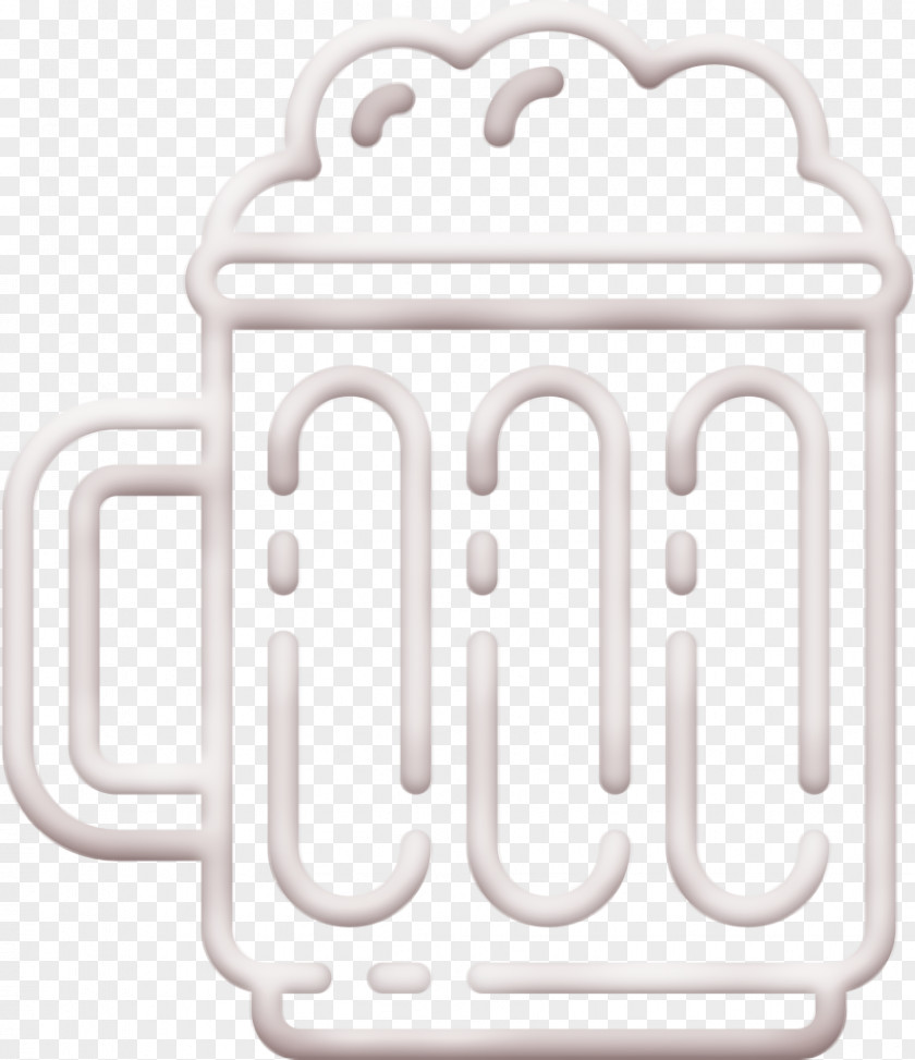 Gastronomy Line Craft Icon Pub Jar Of Beer PNG