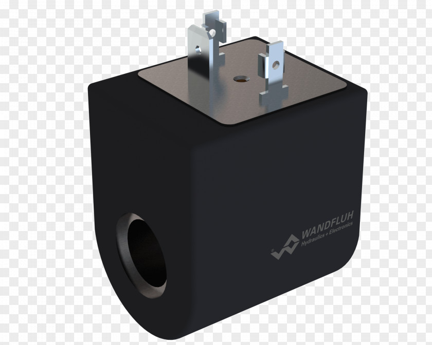 Poppet Valve Solenoid Electromagnetic Coil Pressure Regulator PNG