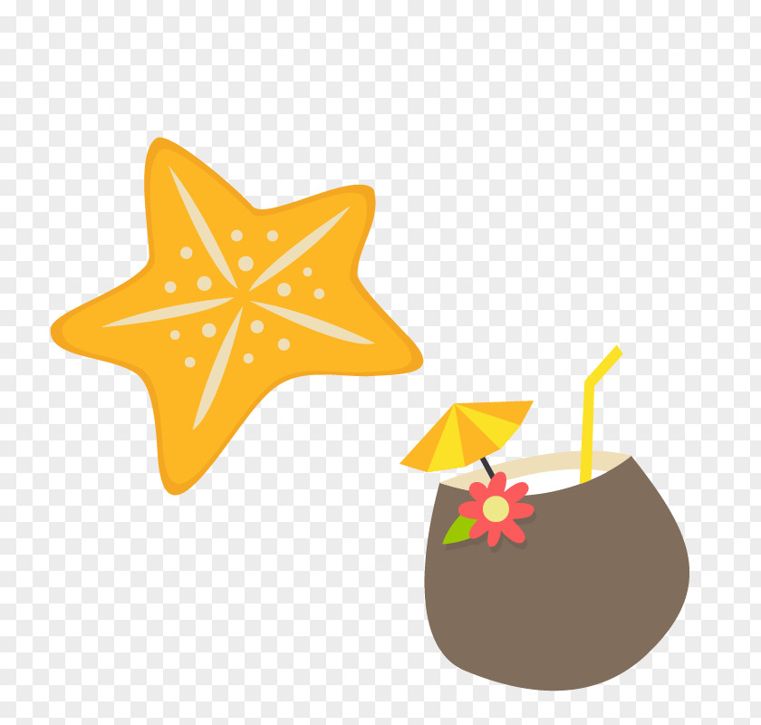 Star Fruit And Coconut Milk Composition Carambola PNG