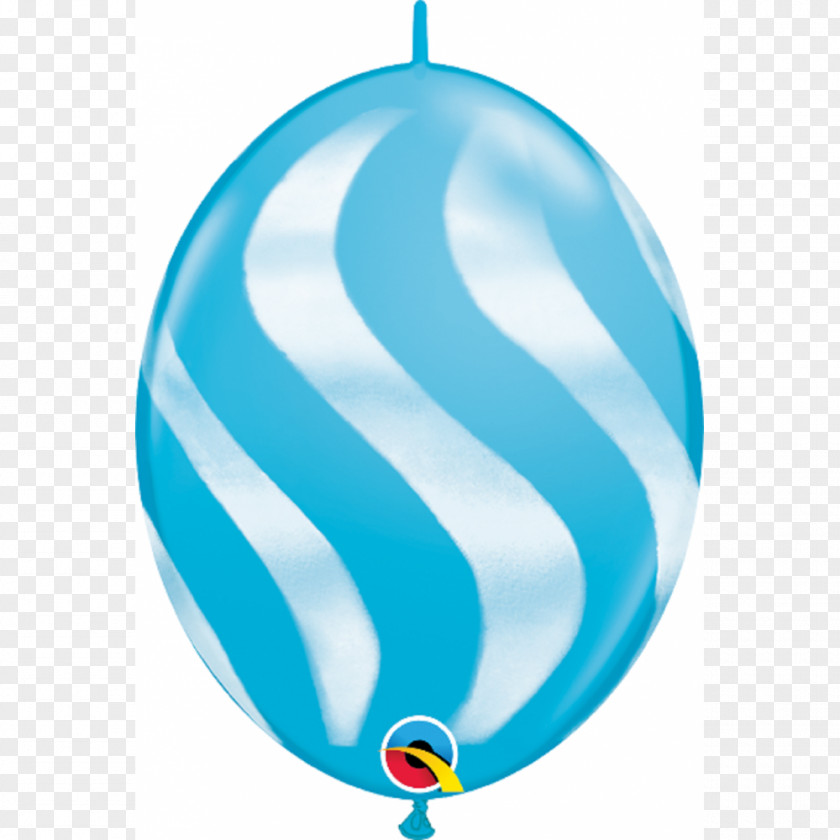 Balloon Toy Blue White Gas PNG