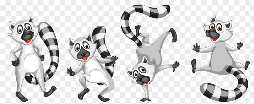 Dancing Cat Lemur Royalty-free Clip Art PNG