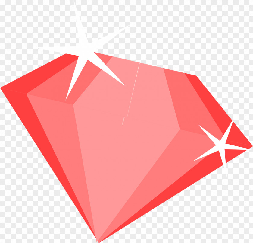 Diamond Ruby Gemstone Clip Art PNG