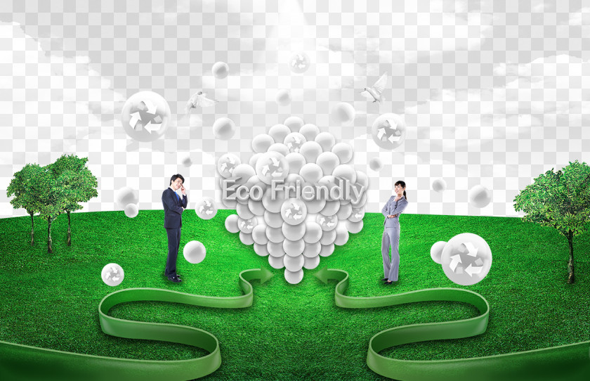 Green Energy Environmental Protection Conservation Illustration PNG