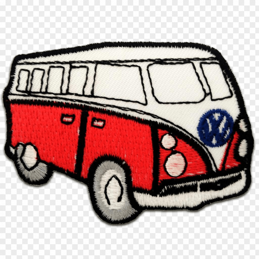 Hippie Bus Embroidered Patch Iron-on Embroidery Car PNG