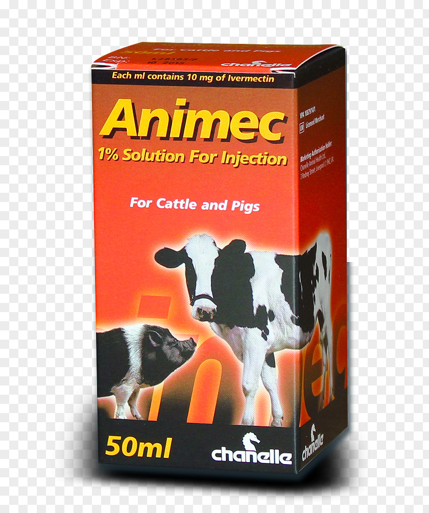 Injection Anthelmintic Louse Cattle Chanelle Group Pharmaceutical Drug PNG