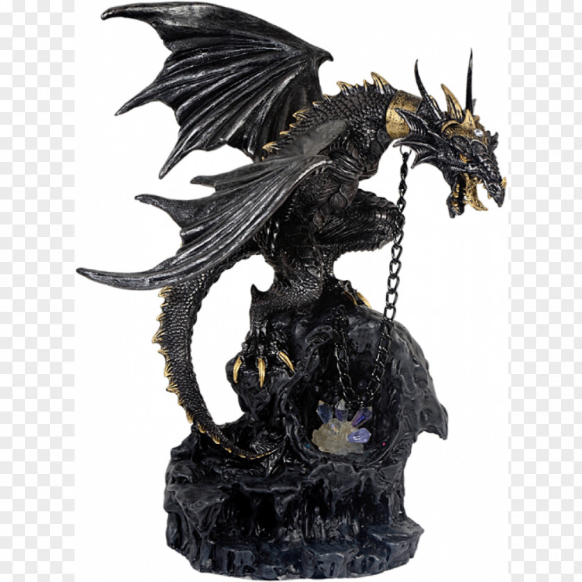 Light Figurine Statue Dragon Fantasy PNG
