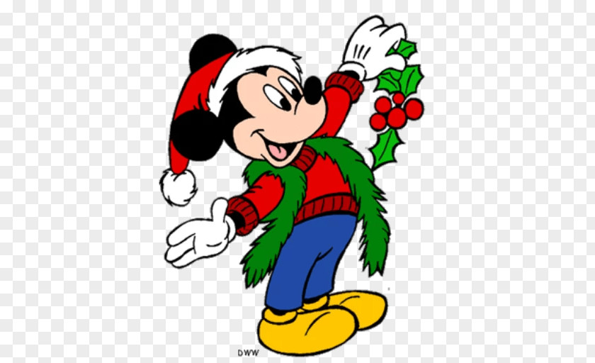 Mickey Mouse Santa Claus Clip Art Donald Duck Christmas Day PNG