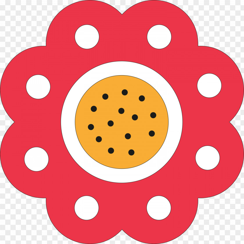 Pattern Flower Area Point Meter PNG