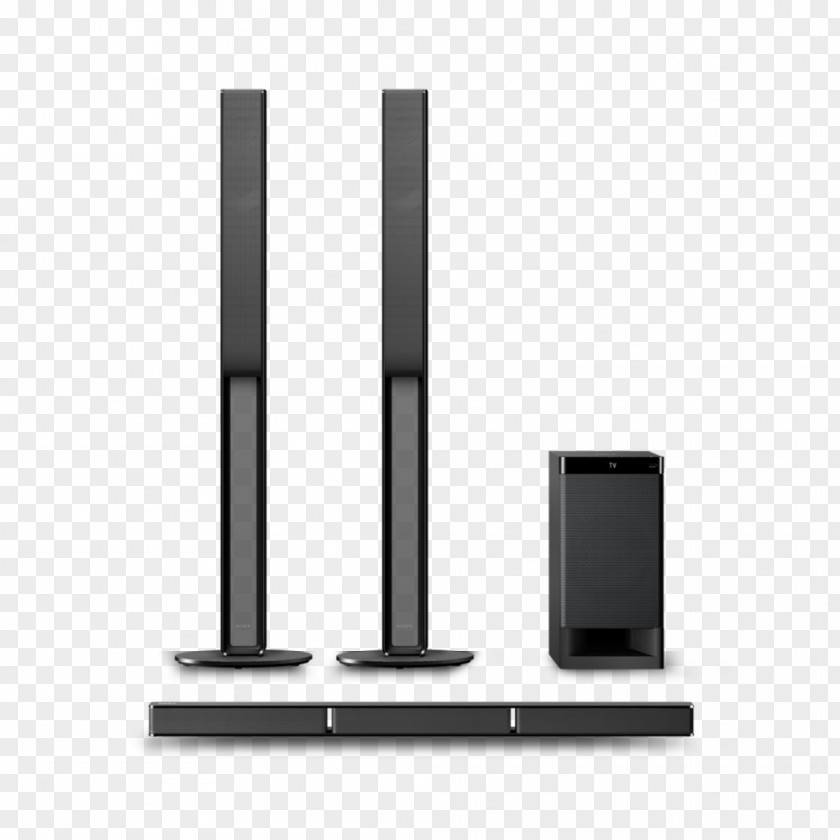 Sony Soundbar Home Theater Systems 5.1 Surround Sound PNG
